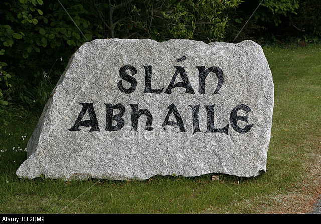 The first printed Irish was produced