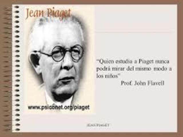 -1980, JEAN PIAGET, PSICOLOGÍA COGNITIVA