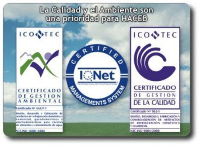 haceb adquirio la certificacion de icontec