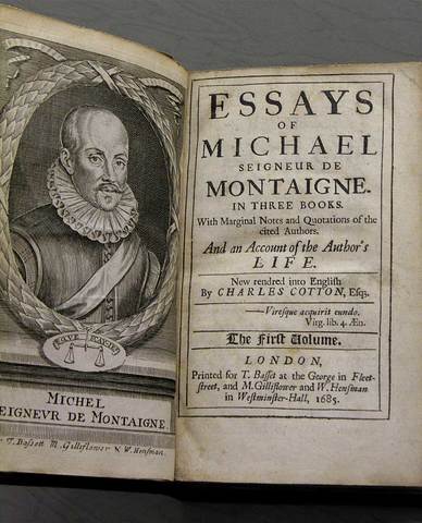 MICHEL EYQUEM DE MONTAIGNE