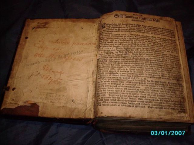 Esimene eestikeelne piibel