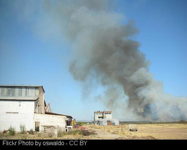 Fallece un hombre en el incendio de su granja en Sarria (Lugo)