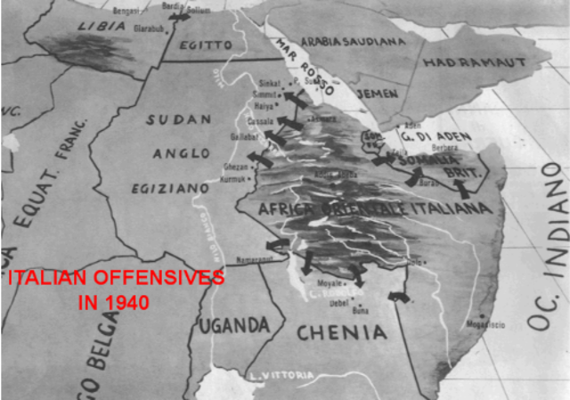 Invasió italiana de la costa Africana