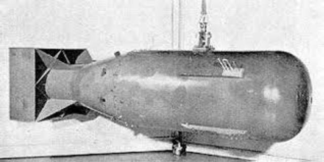 Atomic bomb dropped on Hiroshima and Nagasaki