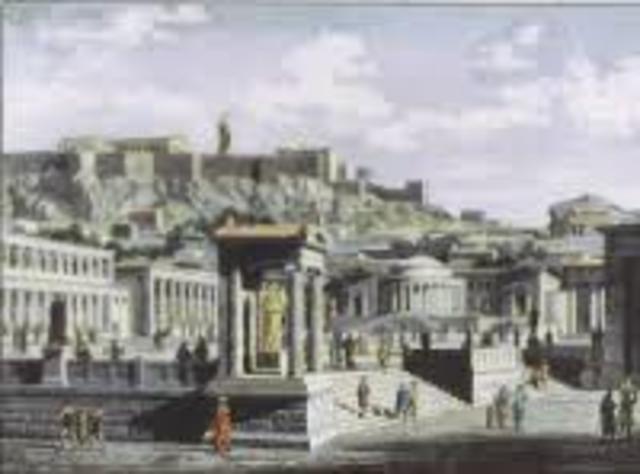 Begyndelsen på demokratiet i grækenland