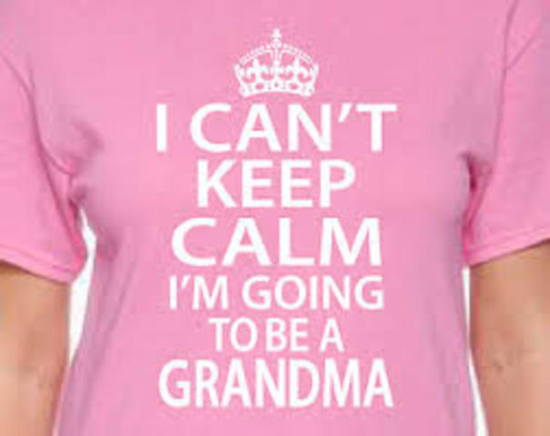 I will be a grandmother