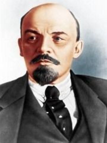 Apr 22nd - Vladimir Lenin, [Vladimir Ilich Ulyanov], Bolshevik/USSR revolutionist and Premier of Russia