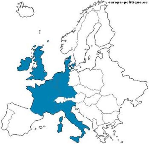 Creación de la “Europa de los Nueve”