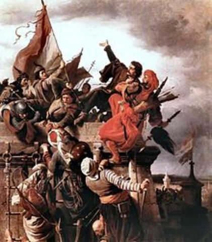 Los otomanos invaden Hungría.