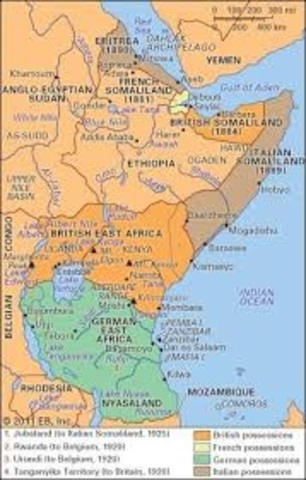 Britain Partition East Africa