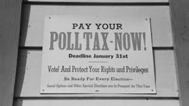 poll taxes constitutional