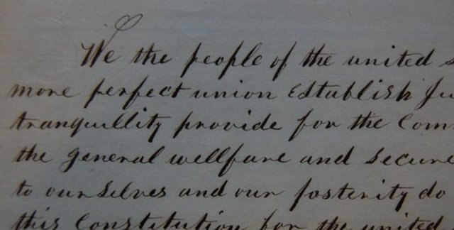 constitution written