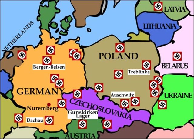 Nazi's concentration camps