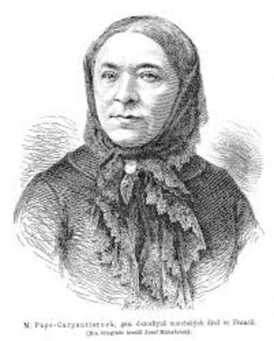 Marie-Pape Carpantier (1840-1880), transición a la escuela maternal. (Francia)