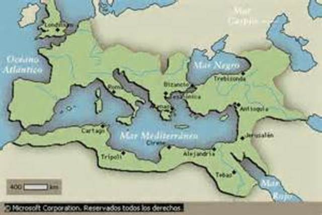 Expansión del imperio Romano
