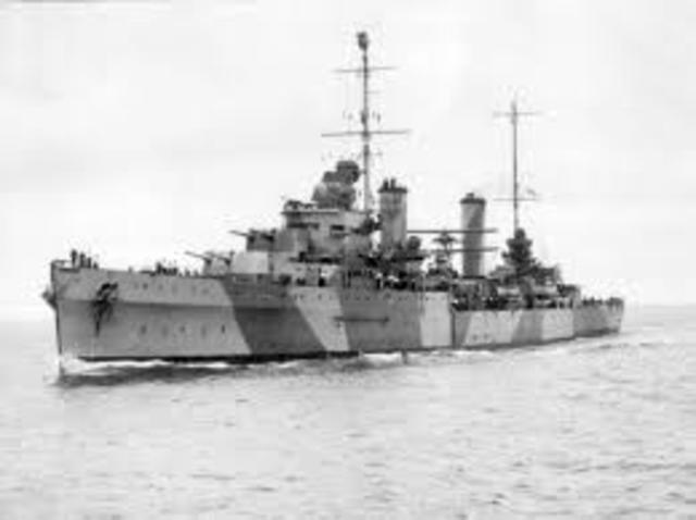 HMAS Sydney attacked Bartolomeo Colleoni