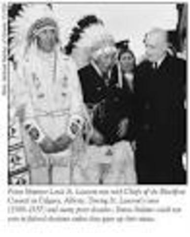 Aboriginal Right to Universal Suffrage & Native Council of Canada Formed