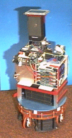 Ian Horswill extended behavior-based robotics by creating Polly, the first robot to navigate using vision and operate at animal-like speeds