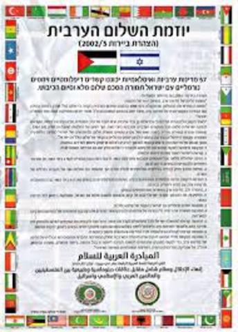 Arab Peace Intiative is Proposed