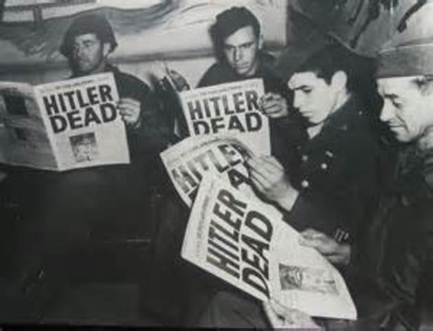 Hitler Commits Suicide