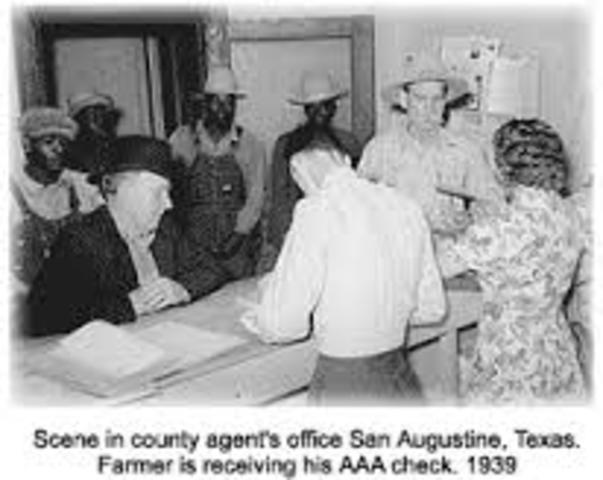 Agriculture adjustment act