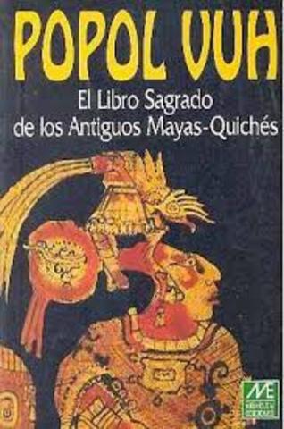 Inició la traduccion al español del Popol Vuh