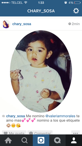 ya era una niña de cuatro años