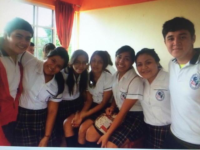 Aqui estaba en segundo de secundaria