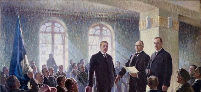 Eesti Vabariigi väljakulutamine Tallinnas