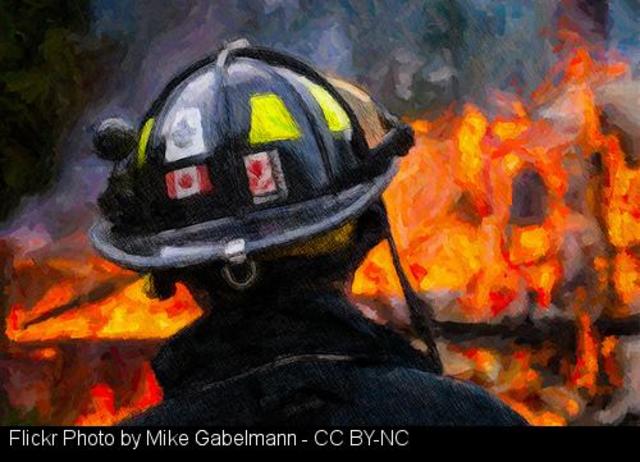 Morre muller ao incendiarse a súa vivenda