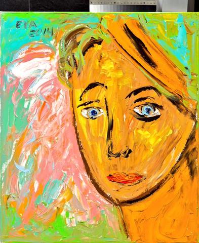 Грустный автопортрет