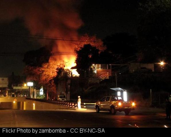 Fallece una mujer en un incendio en Sarria