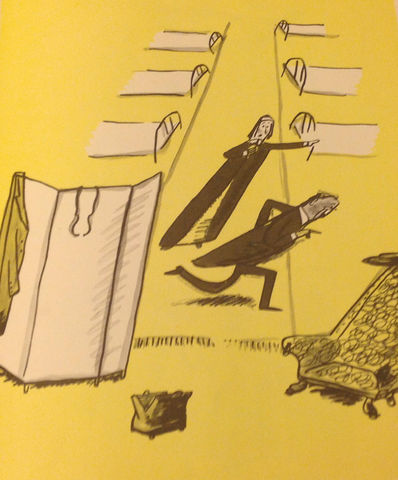 Le Docteur Donne se rue sur le téléphone.