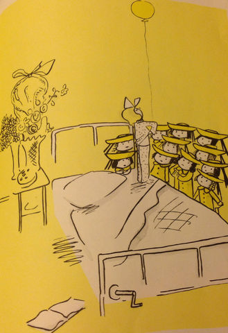 Mais leur plus grande surprise c'est de voir sur son ventre une cicatrice!