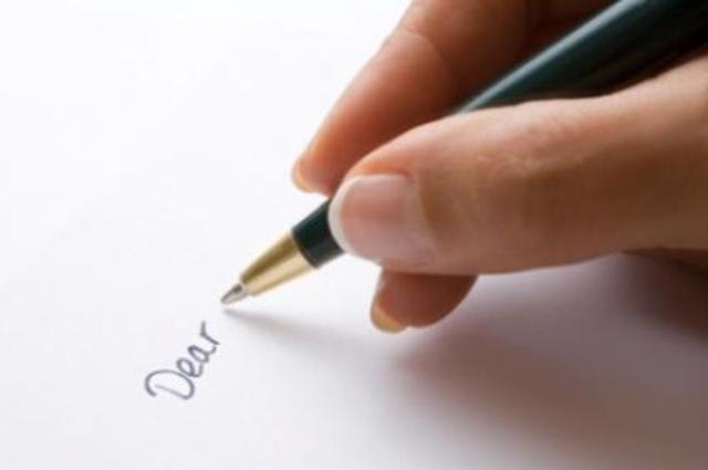 Charlie writes first letter to "friend"