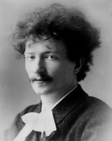 Jan 7th - Pianist Ignacy Jan Paderewski (19) weds Antonina Korsak