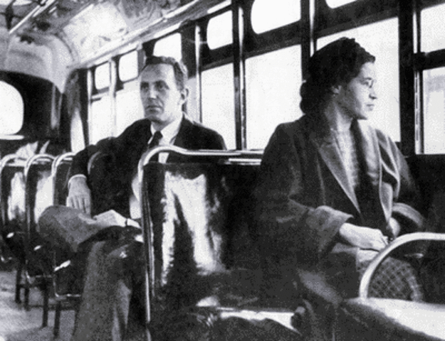 Rosa Parks/ Montgomery bus boycott