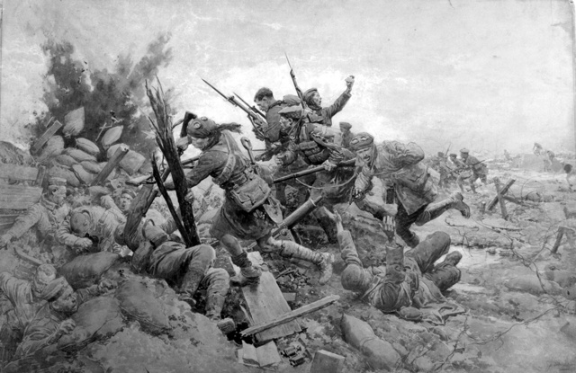Start of the Battle of Loos