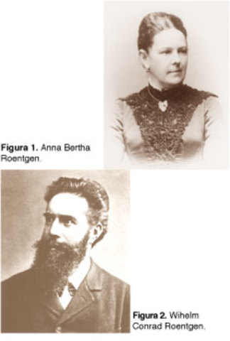 Bertha Ronge y su marido