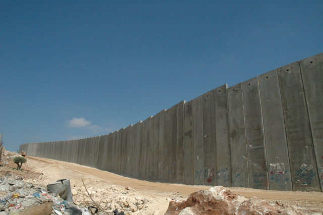Israel Begins Constructing the West Bank Barrier
