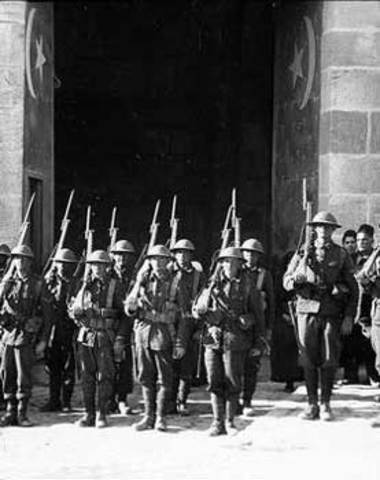 Britain captured Jerusalem from the Turks