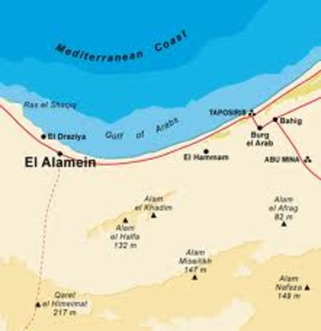 Battle of El Alamein, Egypt