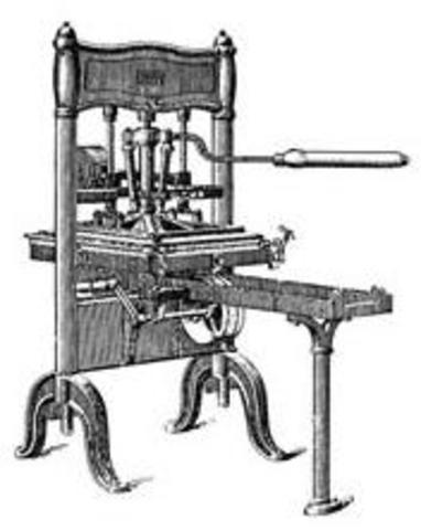 La imprenta año 1440