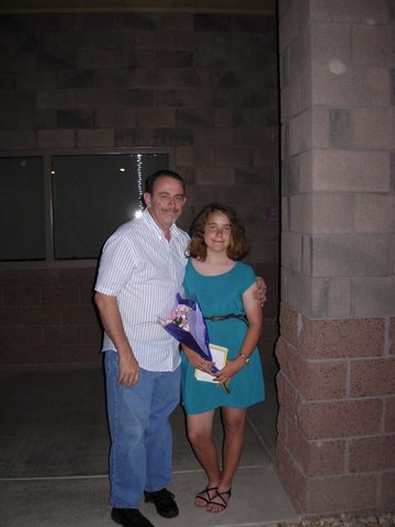My 8th grade promotion/graduation.