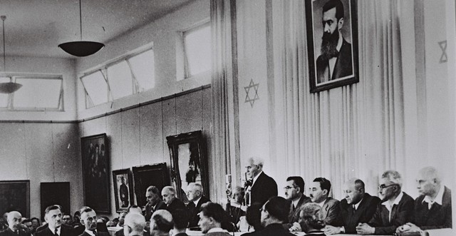 Declaration of Israel as the Jewish state.