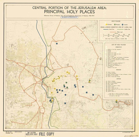 Israel and Arab states agree an armistice.
