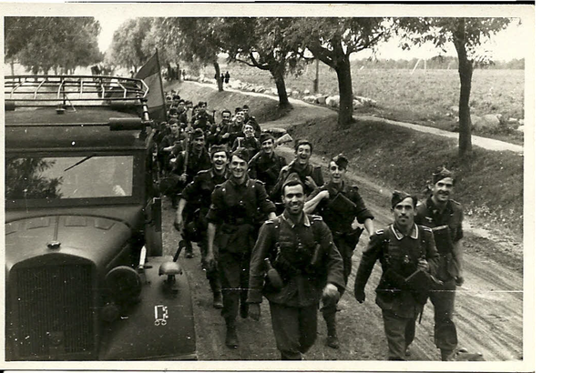 Spanish Blue Division Training