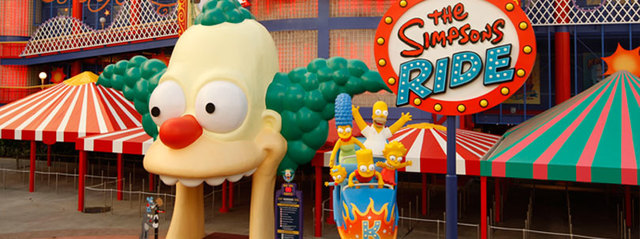 " The Simpsons Ride" La Atracción