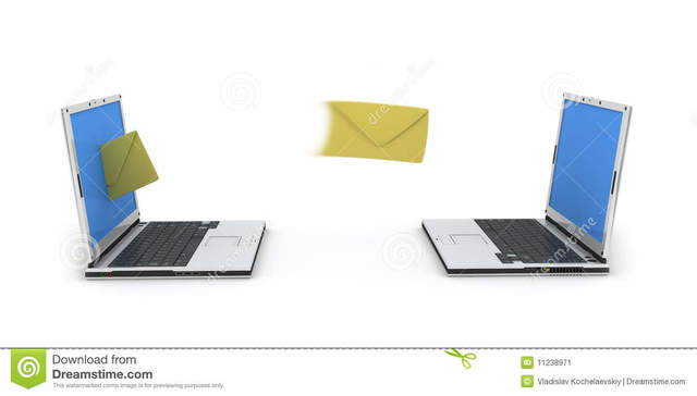 Se envia el primer e-mail entre dos maquinas.