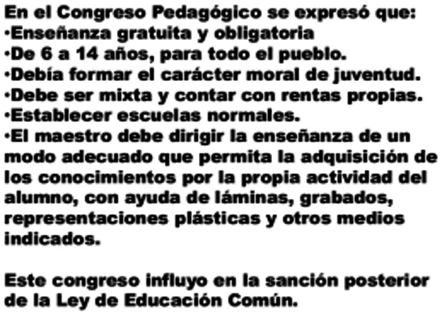 1882 Primer Congreso Pedagógico Sudamericano.